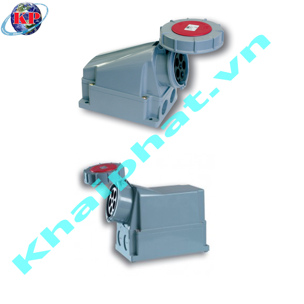 ổ cắm công nghiệp nổi kín nước.