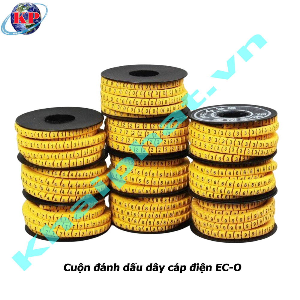 Cuộn đánh dấu dây cáp điện EC-0